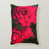 Coussins Décoratifs Roses Fleurs Rouges (Devant(Vertical))