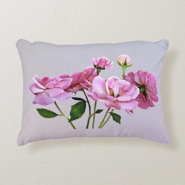 Coussins Décoratifs Roses minuscules roses (Devant)