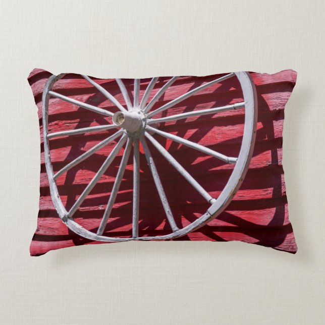 Coussins Décoratifs Roue de Wagon (Devant)