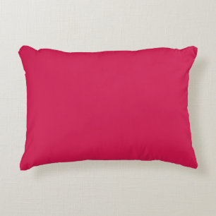 Coussins Décoratifs Rouge à lèvres (couleur unie) Cramoisi