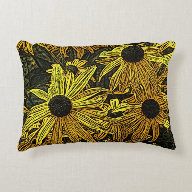 COUSSINS DÉCORATIFS RUDBECKIAS (Devant)
