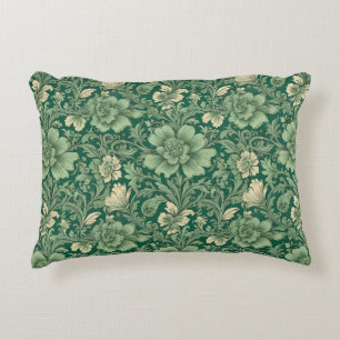 Coussins Décoratifs Sage Vert Vintage motif floral