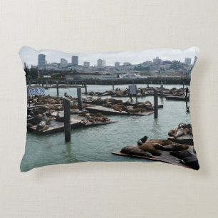 Coussins Décoratifs San Francisco et Otaries de la Jetée 39 sur la toi