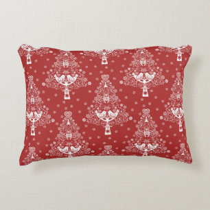 Coussins Décoratifs Scandinave nordique Arbre de Noël Magie