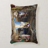 Coussins Décoratifs Scène de la Nativité de Noël antique (Devant(Vertical))