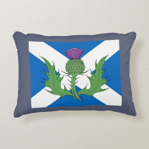 Coussins Décoratifs Scottish Thistle and Saltire