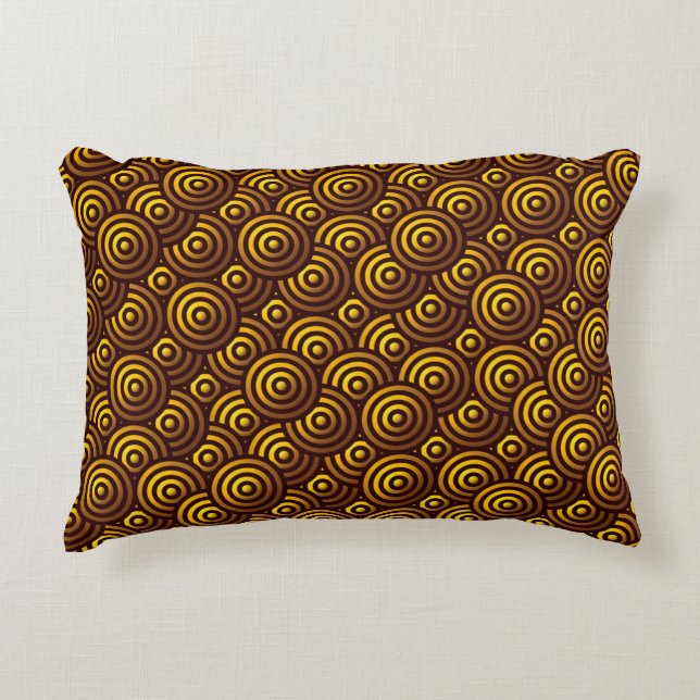 Coussins Décoratifs Seamless Gold Pattern (Devant)