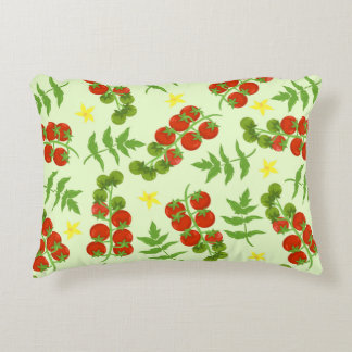 Coussins Décoratifs Seamless tomato pattern. Vegetable print. Vintage 