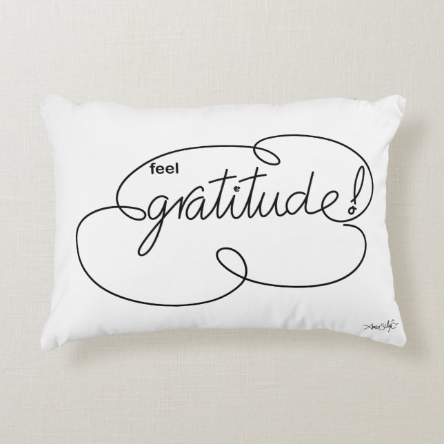 Coussins Décoratifs sentir GRATITUDE - Nuage gras (Devant)
