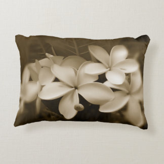 Coussins Décoratifs Sépia de Plumeria