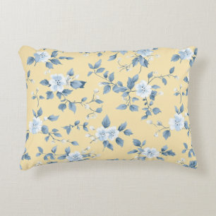 Coussins Décoratifs Shabby Chic Série de Fleurs de Citron Design #7
