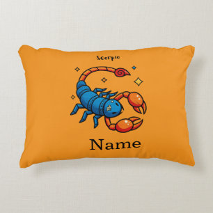 Coussins Décoratifs Signe du zodiaque Scorpion Horoscope Pop Art Migno