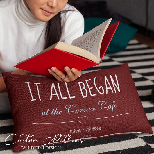 Coussins Décoratifs Simply Red : Et si... tout commençait là