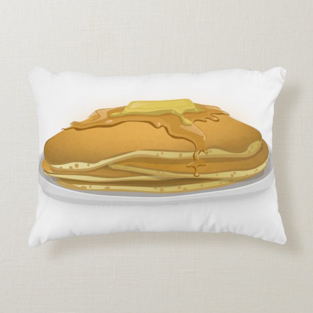 Coussins Décoratifs Sirop d'érable à la crêpe mignon (Devant)