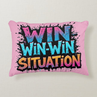Coussins Décoratifs Situation WIN-WIN