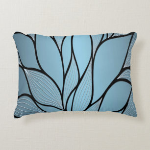 Coussins Décoratifs Sky Blue Hues Creative Leave Motif