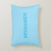 Coussins Décoratifs "Snuggings" bleu clair (Devant(Vertical))