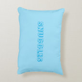 Coussins Décoratifs "Snuggings" bleu clair (Dos(Vertical))