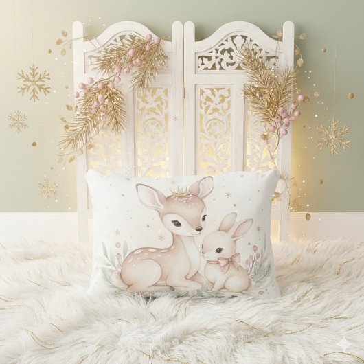 Coussins Décoratifs Soft Winter Dreams – MerryMist Girls | Deer & Bunn