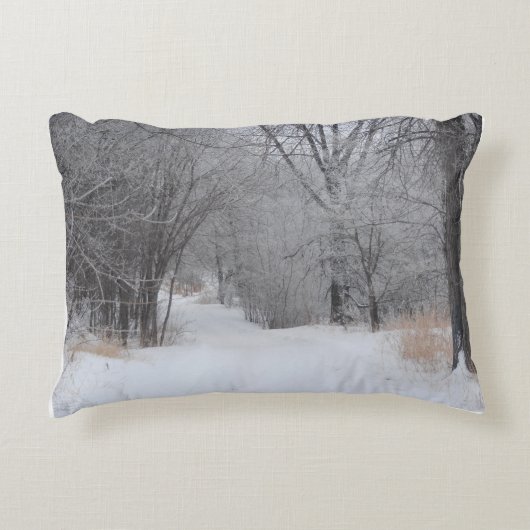 Coussins Décoratifs Solitude d'hiver (Devant)