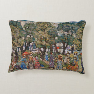 Coussins Décoratifs Sous les arbres de Maurice Prendergast, Art