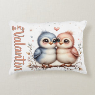 Coussins Décoratifs Soyez mon Valentin – Jolies colombes d'amour pour