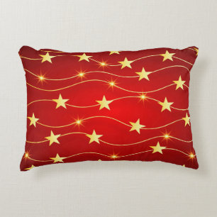 Coussins Décoratifs Star Adored Ruby Motif rouge