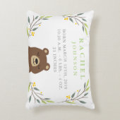 Coussins Décoratifs Stat de naissance de forêt de région boisée - (Devant(Vertical))