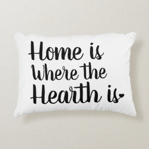 Coussins Décoratifs Style Hygge nordique   La maison est l'endroit où