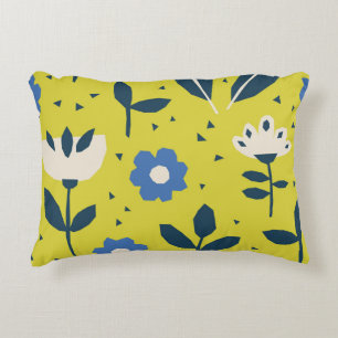 Coussins Décoratifs Style scandinave, motif sans couture fleurie.