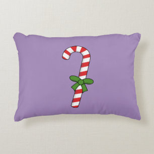Coussins Décoratifs Sucre de canne avec ruban vert