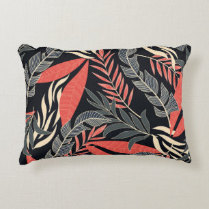 Coussins Décoratifs Summer seamless tropical pattern with bright yello