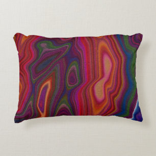 Coussins Décoratifs Surcharge Abstraite