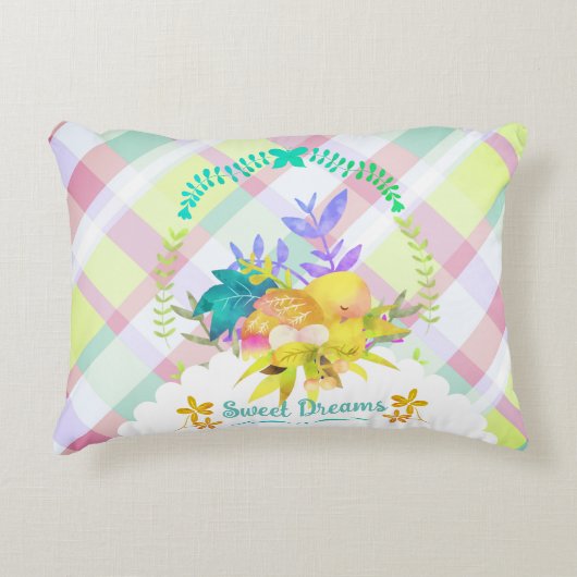 Coussins Décoratifs Sweet Dreams Nesting Bird Baby (Devant)