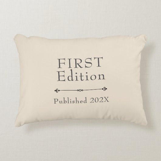 Coussins Décoratifs Sweet First Edition personnalisable (Devant)