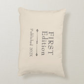 Coussins Décoratifs Sweet First Edition personnalisable (Dos(Vertical))