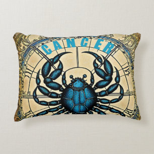 Coussins Décoratifs Symbole d'astrologie du cancer