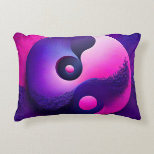 Coussins Décoratifs Symbolisme coloré de Yin Yang Yin, des Lumières vi