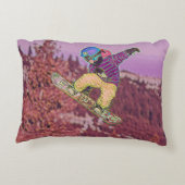 Coussins Décoratifs Tableau de snowboard (Dos)