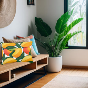 Coussins Décoratifs Tango de mangue tropicale personnalisée