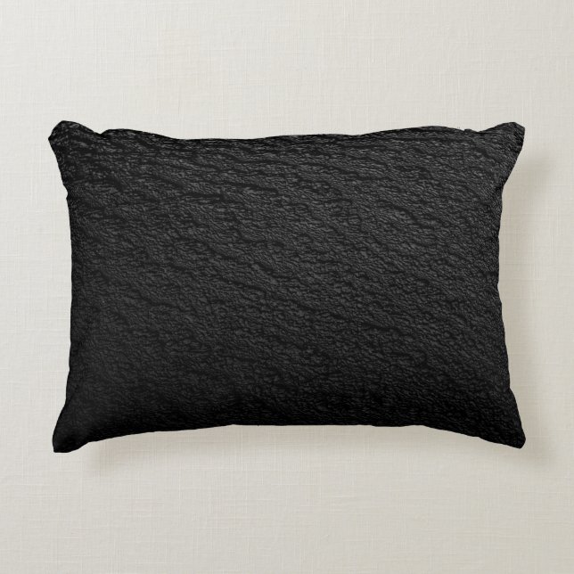 Coussins Décoratifs Tapis noir et gris (Devant)