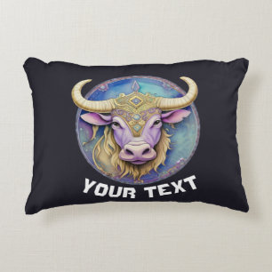 Coussins Décoratifs Taurus personnalisé Zodiac