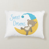 Coussins Décoratifs Teddy Bear sur Crescent Moon Nursery (Dos)