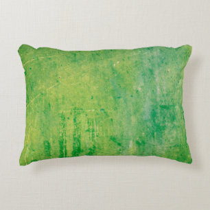 Coussins Décoratifs Teinture couleur vert métallique
