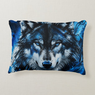 Coussins Décoratifs Tête de loup
