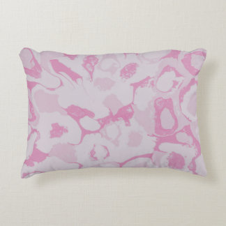 Coussins Décoratifs textile floral rose et blanc