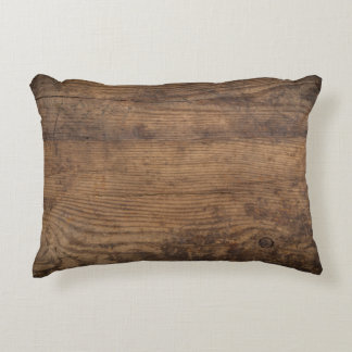 Coussins Décoratifs Texture en bois Brown Arrière - plan Abstrait