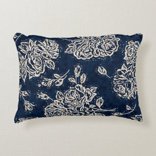 Coussins Décoratifs Texture florale répéter motif moderne fond, chauve