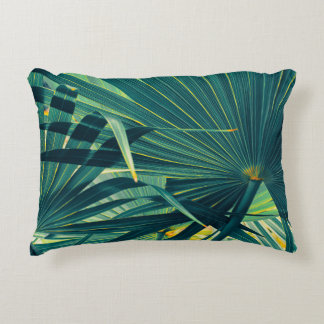 Coussins Décoratifs Texture tonique à feuille de palme striée