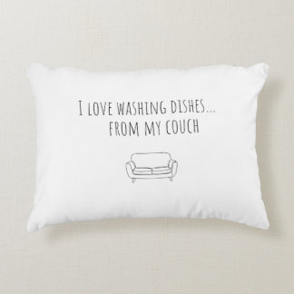 Coussins Décoratifs The best way to wash dishes